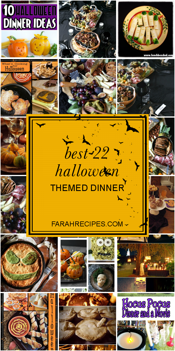 Best 22 Halloween themed Dinner Most Popular Ideas of All Time